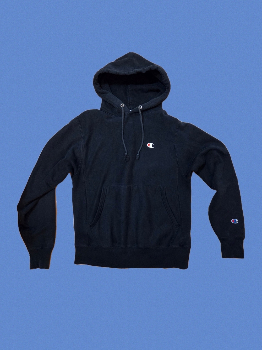 Champion Reverse Weave Hoodie Black